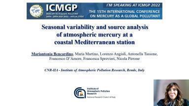 Seasonal variability and source analysis of atmospheric mercury at a coastal Mediterranean station